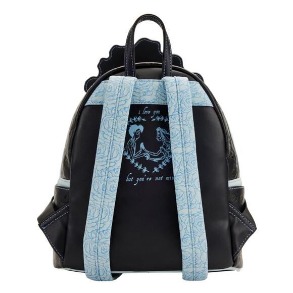 Disney Loungefly Emily Corpse Bride Bouquet Mini Backpack - Picture 4 of 7